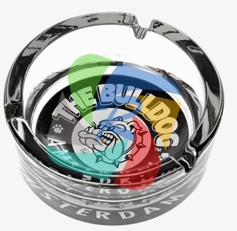 B&w The Bulldog Ashtray - Bulldog Amsterdam, transparent png download