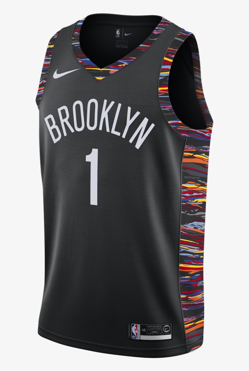 2) Heat (south Beach) 3) Wolves (prince) Links For - Brooklyn Nets City Edition Jersey, transparent png download