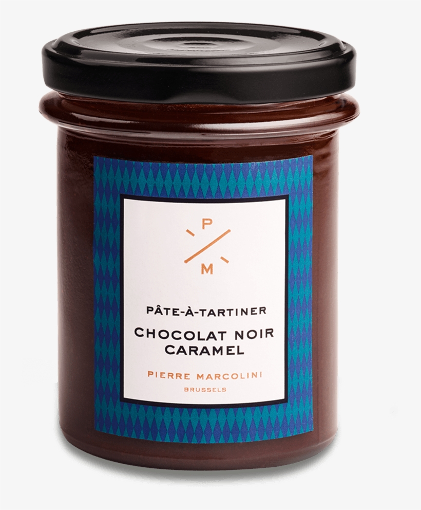 Dark Chocolate-caramel Spread - Glass Bottle, transparent png download