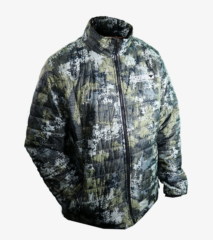 Steiner Jacket - Digital Camouflage - Zipper, transparent png download