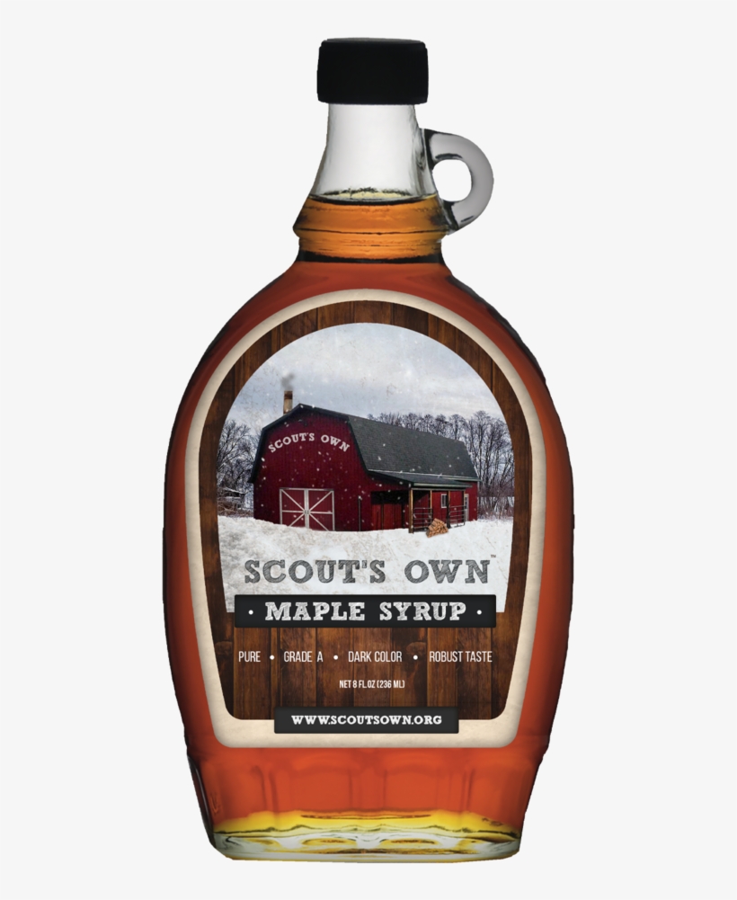 Scouts Own Syrup - Glass Bottle, transparent png download