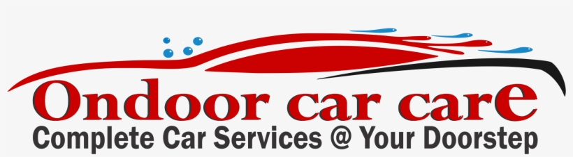 Cropped Ondoor Car Wash Logo Design 1 - Graphic Design, transparent png download