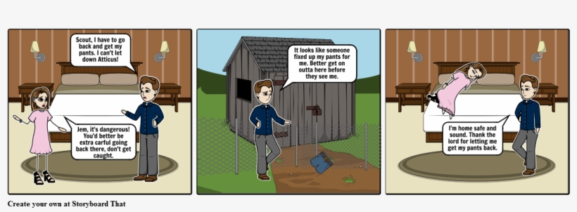 Jem And Scout - Cartoon, transparent png download