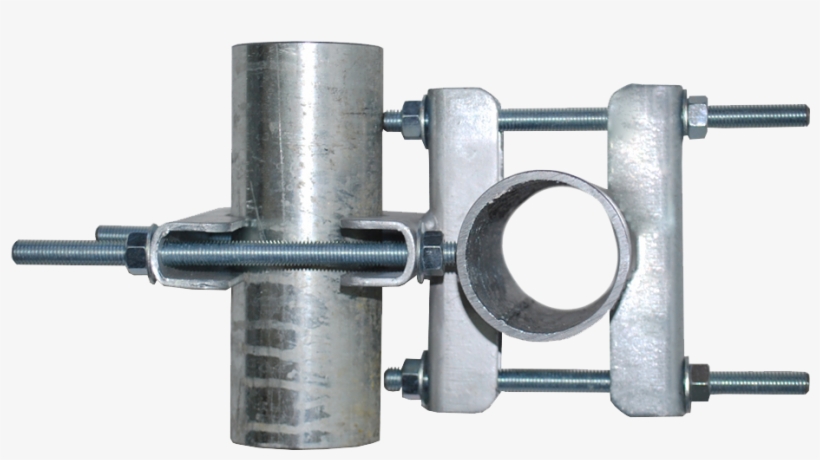 Full Size Of Square Pole Clamps Brackets With U Clamp - Pipe, transparent png download
