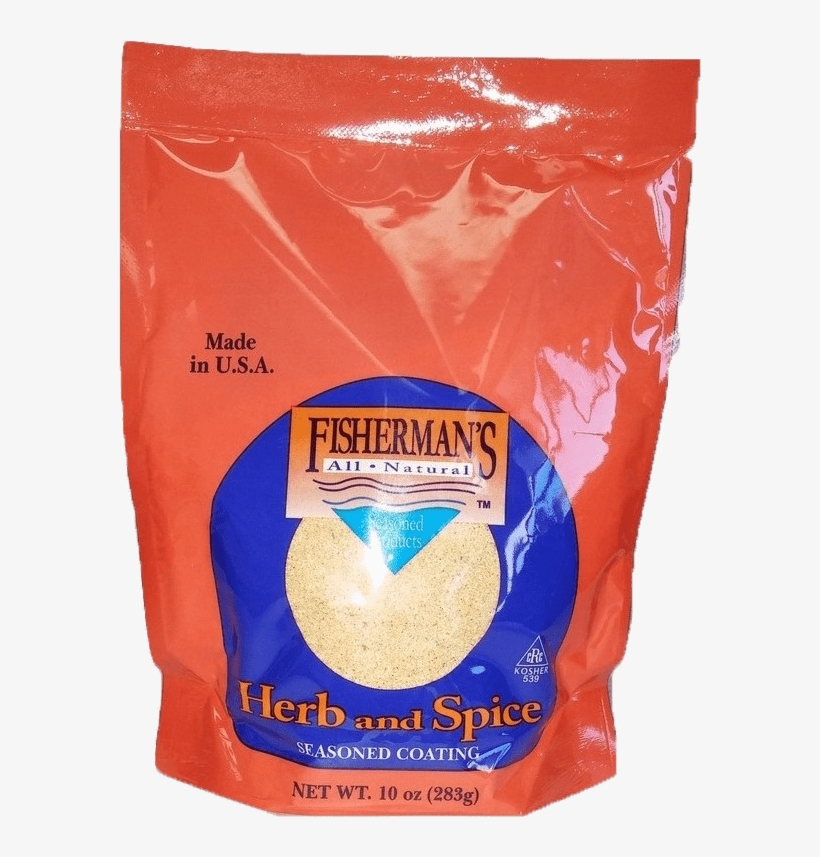 Fisherman's Herb & Spice Fish Coating 10 Oz Bag - Whole Grain, transparent png download
