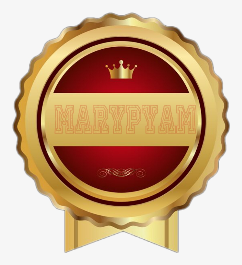 Circulo Sticker - Gold Badge Transparent Png, transparent png download