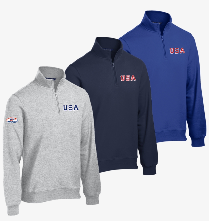 1 4 Zip Sweatshirt, transparent png download