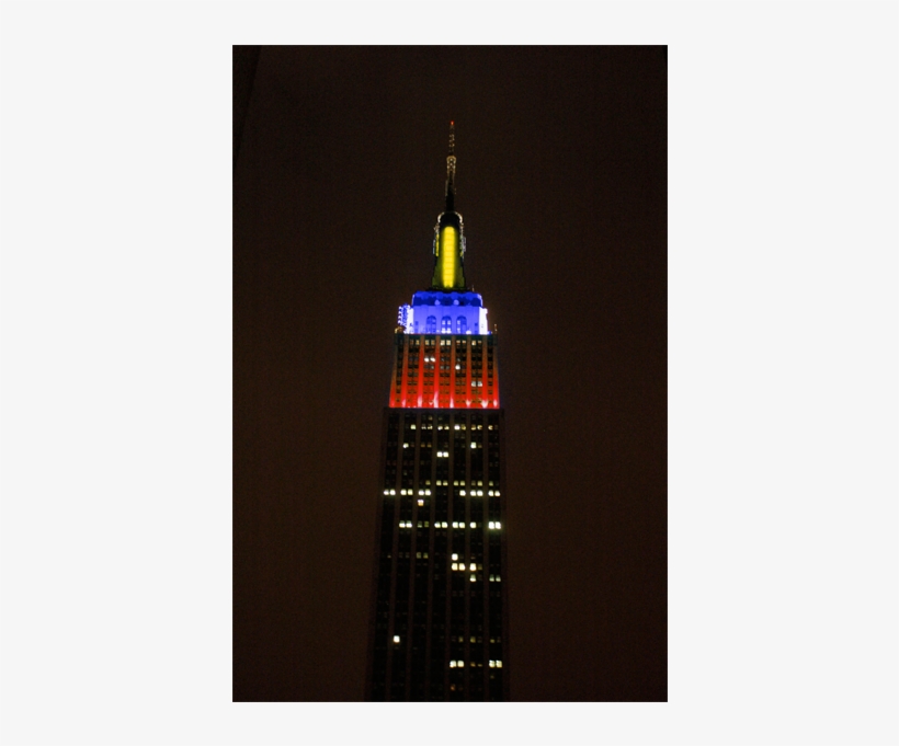 Para Celebrar La Participación De Colombia En Los Juegos - Skyscraper, transparent png download