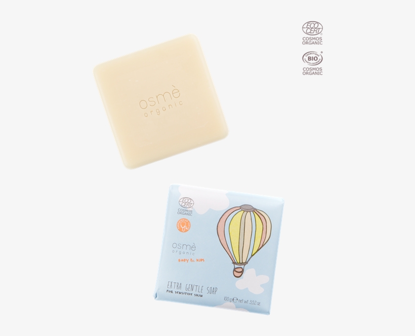Organic Certified Extra Gentle Soap 100 G, Osme Baby - Illustration, transparent png download