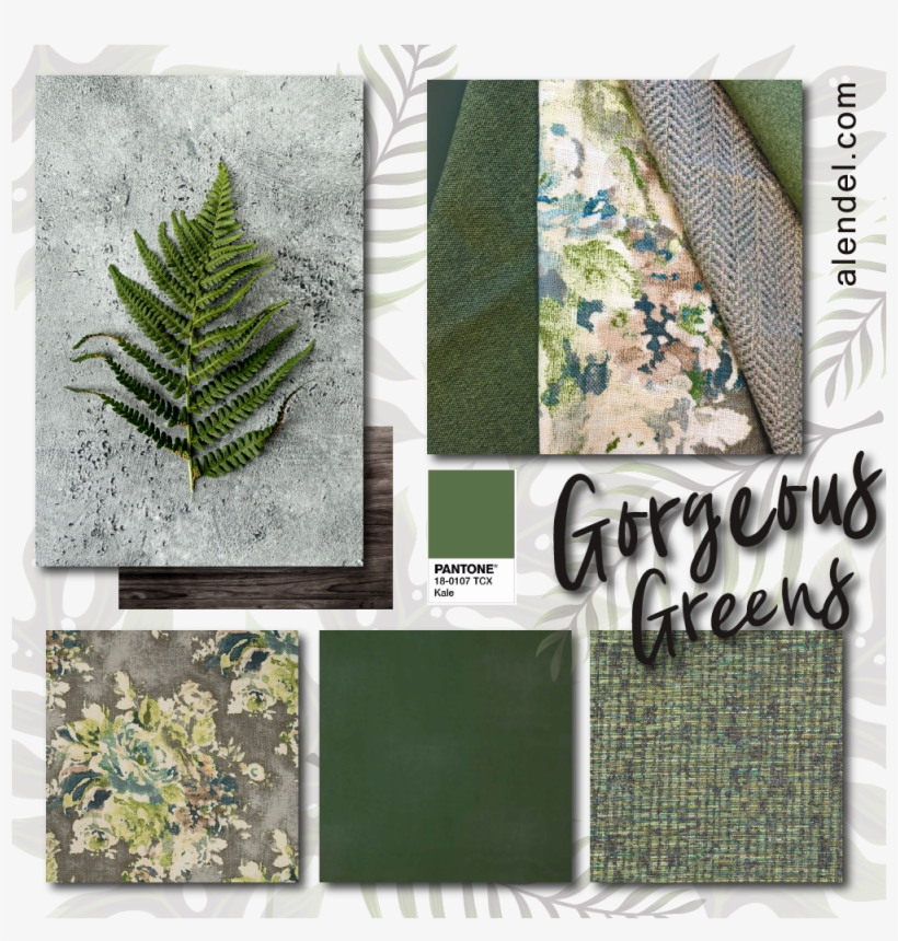Gorgeous Greens - Patchwork, transparent png download