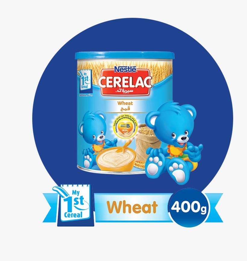 Nestlé® Cerelac® Infant Cereal Wheat - Cerelac Baby Food, transparent png download