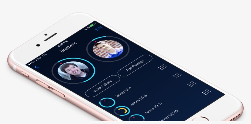 Verses App - Iphone, transparent png download