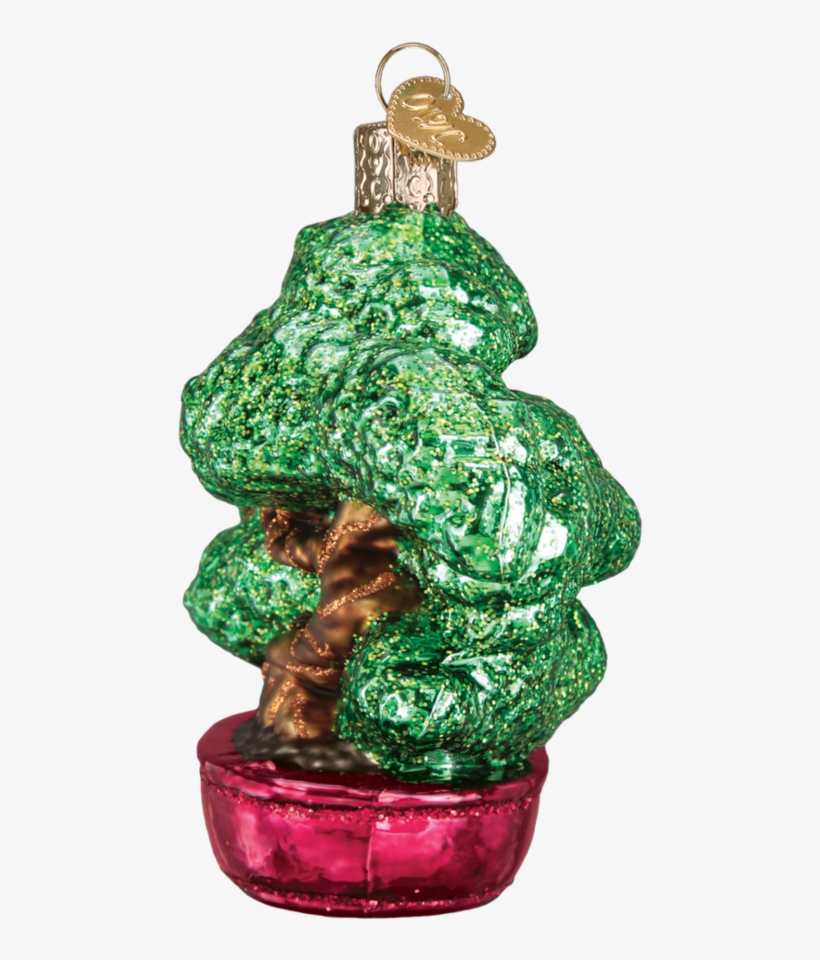 Bonsai Tree Old World Christmas Ornament - Christmas Tree, transparent png download