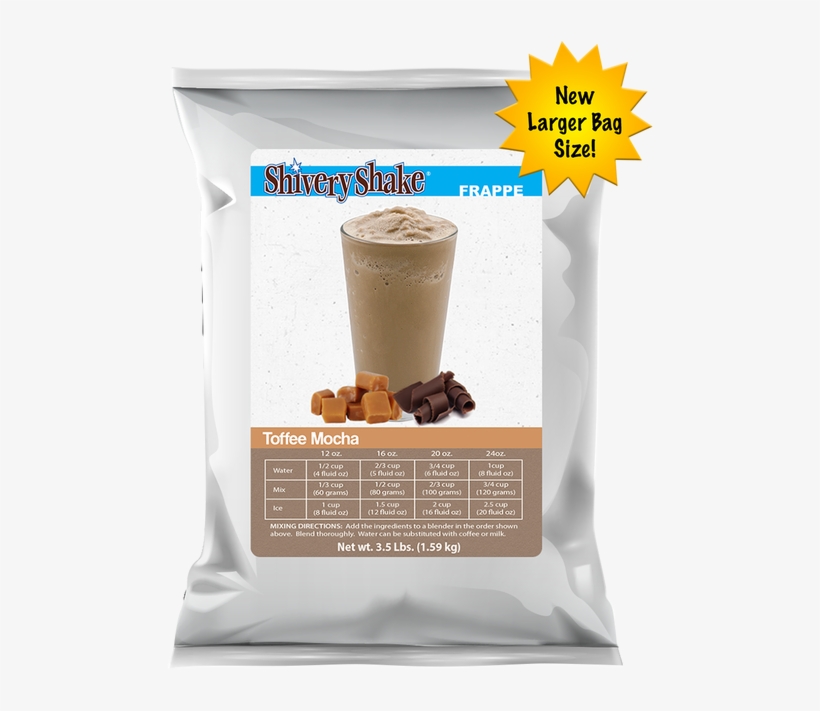 Toffee Mocha Frappe Mix - Frappé Coffee, transparent png download