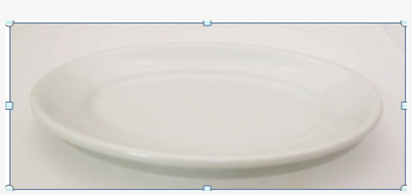 Small Oval Appetizer Plate With Swirl Design- Ce107 - Ceramic, transparent png download