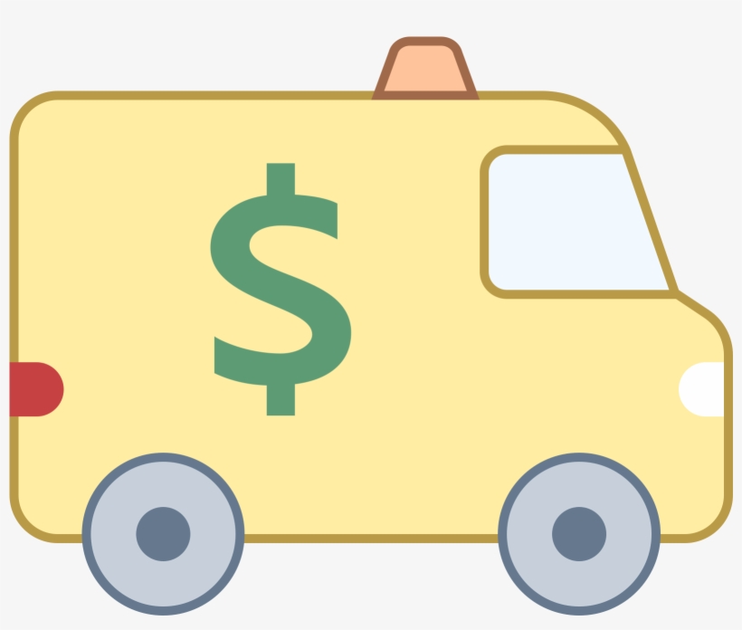 Encashment Car Icon - Illustration, transparent png download