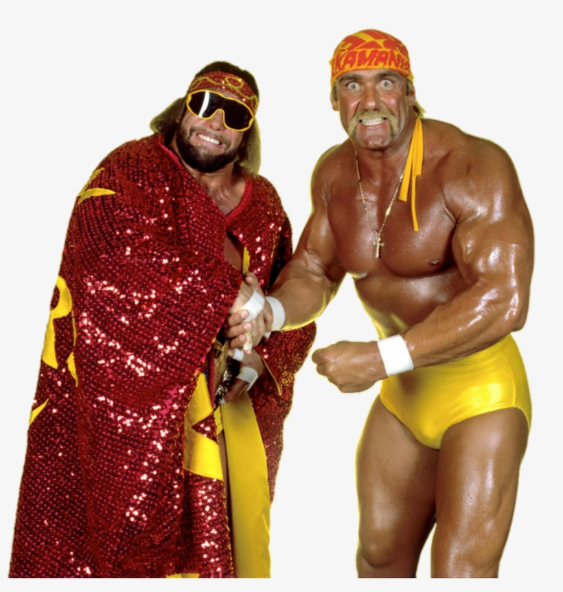 Randy Savage Wrestler - Hogan Macho Man Mega Powers, transparent png download