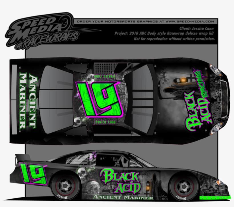 Speed Media Race Wraps Custom Theme Wraps - Custom Car, transparent png download