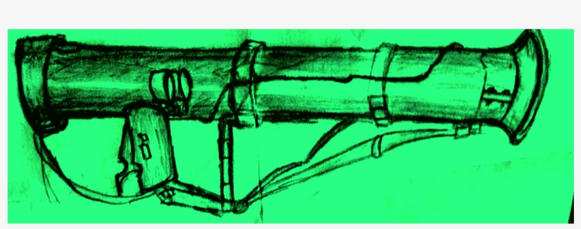 A Pretty Lop Sided And Poorly Shaded, But Technically - Gun Barrel, transparent png download