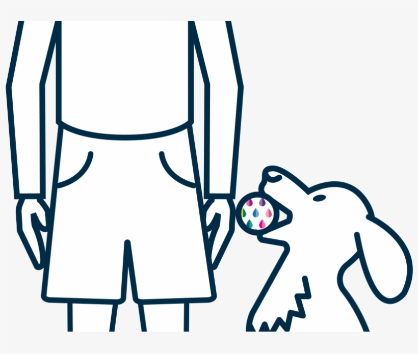 Man Dog - Cartoon, transparent png download