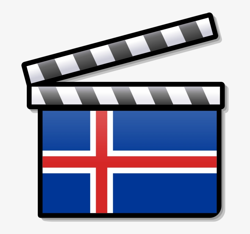 Iceland Film Clapperboard, transparent png download