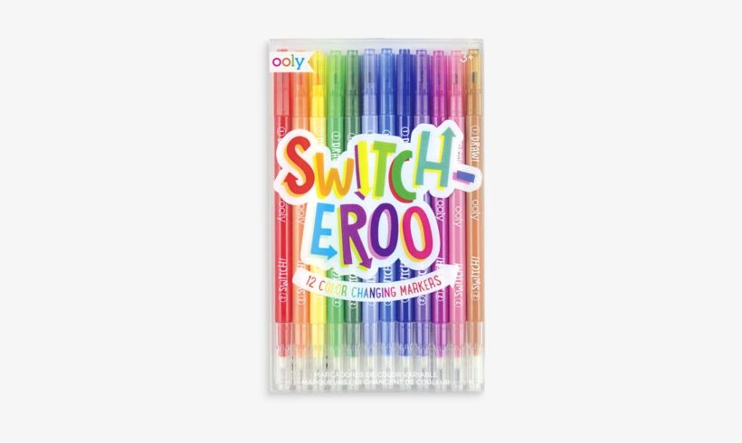 Switch-eroo Color Changing Markers - Switch-eroo Markers By International Arrivals - Switch-eroo, transparent png download