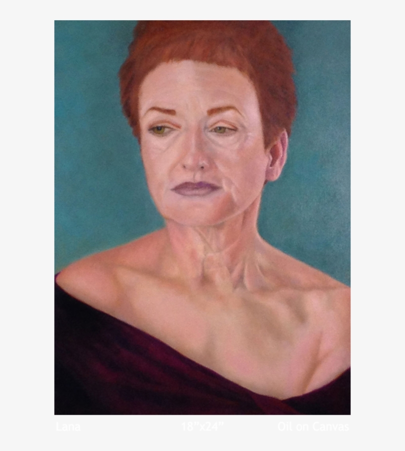 Lana Oil On Canvas - Oil Painting, transparent png download