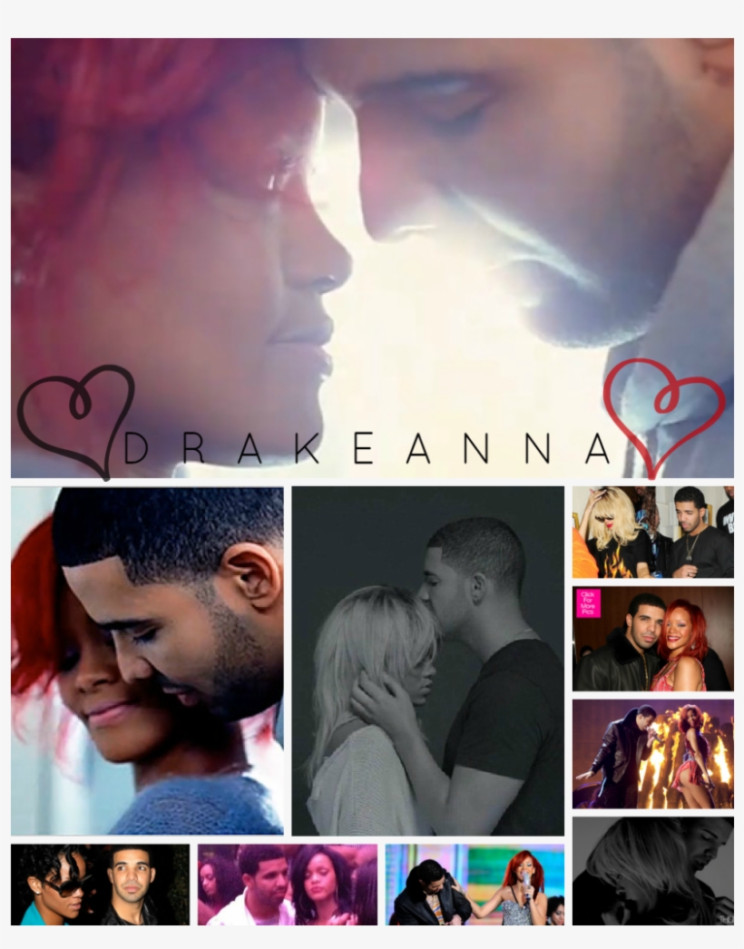 Picmonkeycollage Zpsd272abcd - Rihanna And Drake, transparent png download