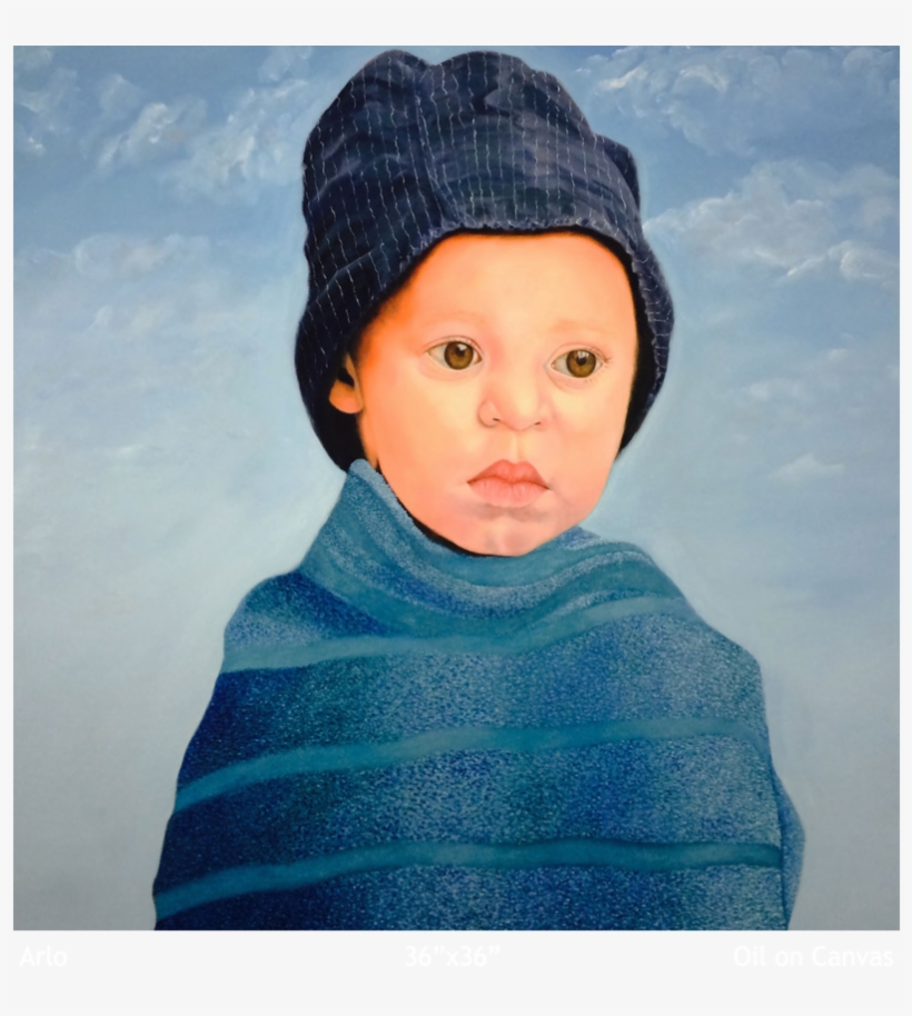Arlo Oil On Canvas - Oil Painting, transparent png download