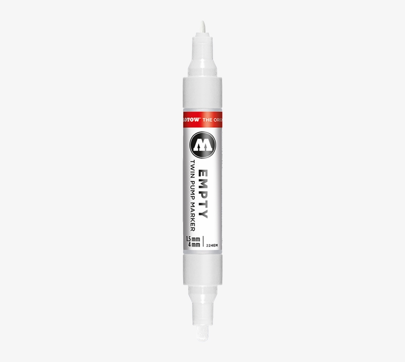 Cold Krush Online Store / Art Supplies / Empty Markers - Molotow One4all Acrylic Paint Markers, transparent png download