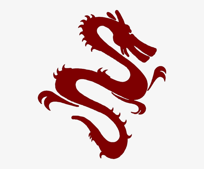 Crimson Dragon Clip Art At Clker - Chinese Dragon Images Clip Art, transparent png download