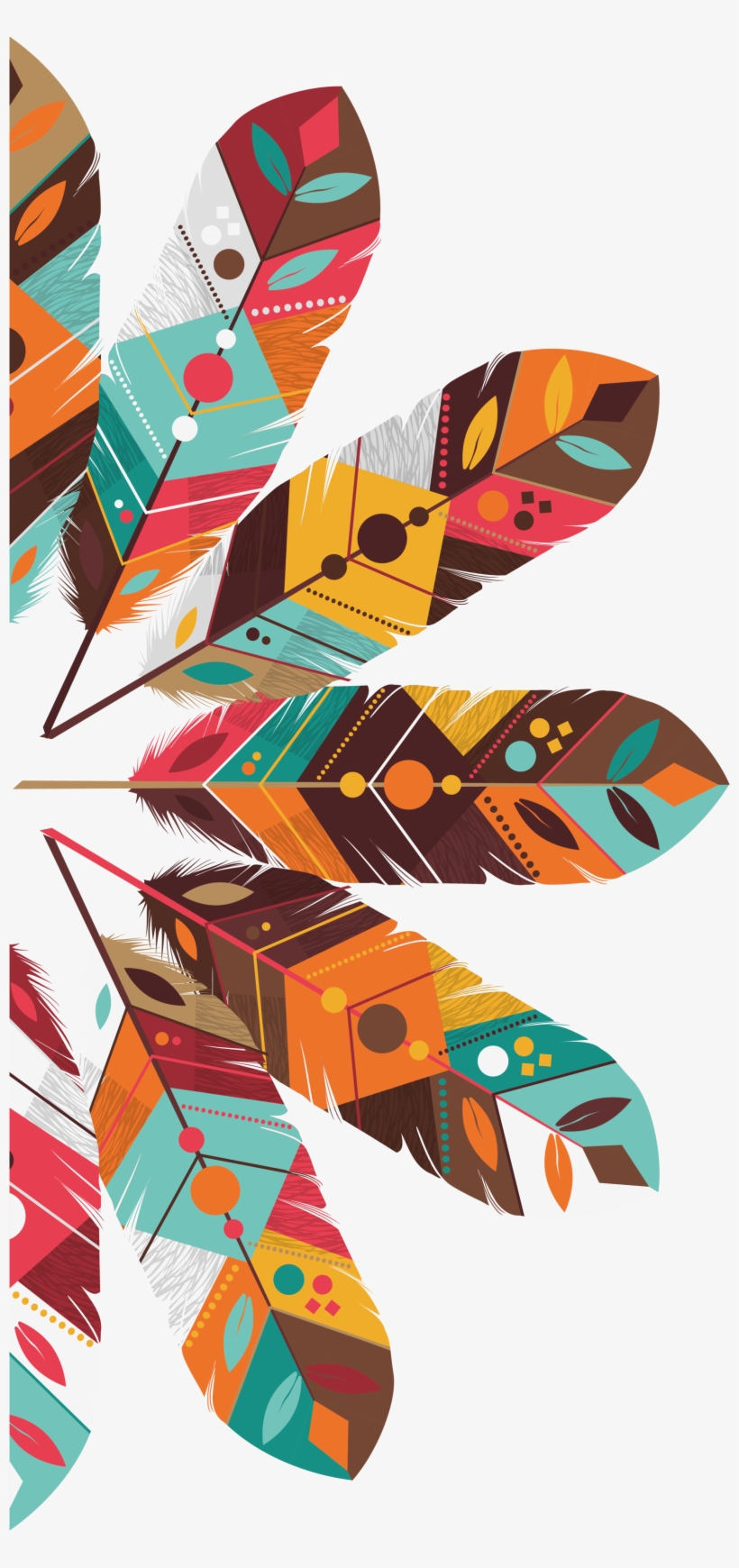 Pocahontas * Índios Nativos - Card Boho Vector Free Download, transparent png download