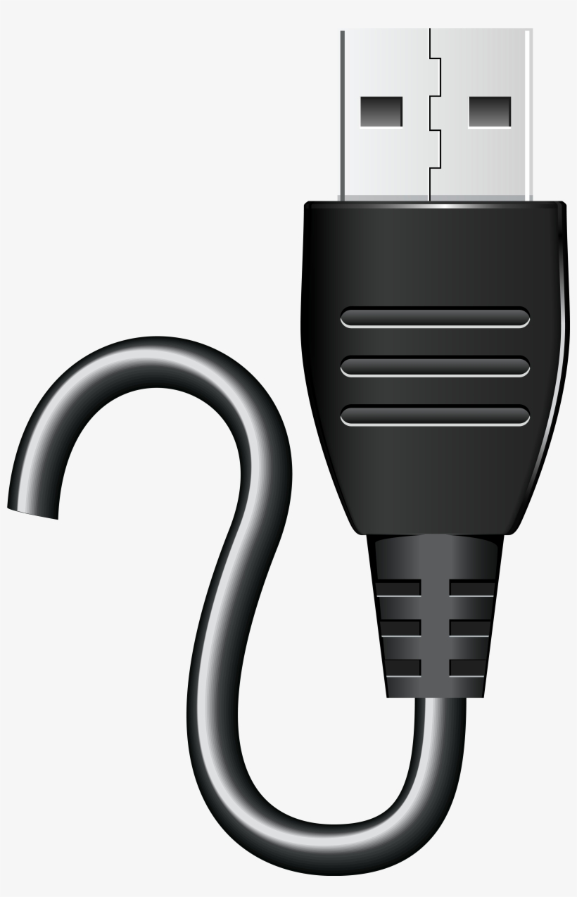 Usb Connector Png Clipart - Clip Art, transparent png download
