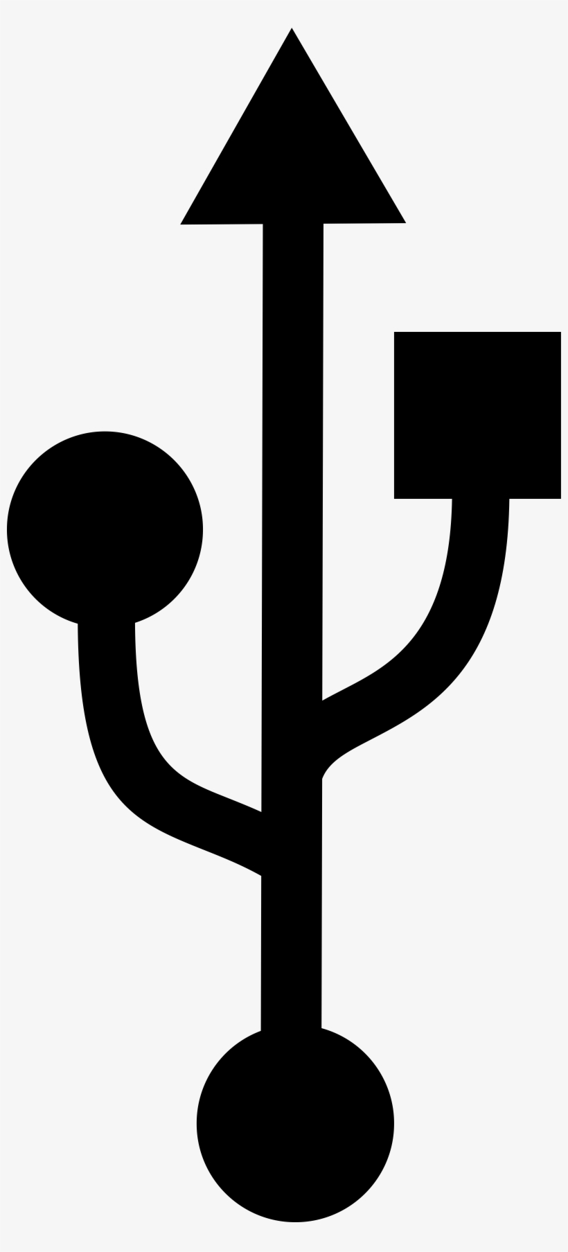 Usb Logo Png Transparent - Nerdy Stencils, transparent png download