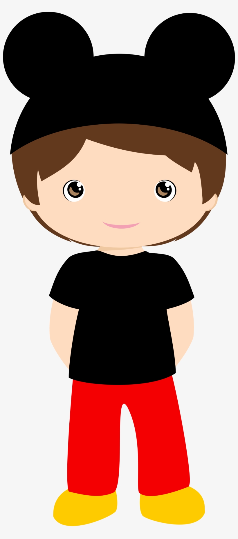 Llama Clipart Disney - Mickey Mouse Boy Clipart, transparent png download