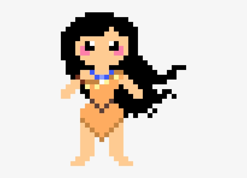 Pocahontas - Pixel Disney Pocahontas, transparent png download