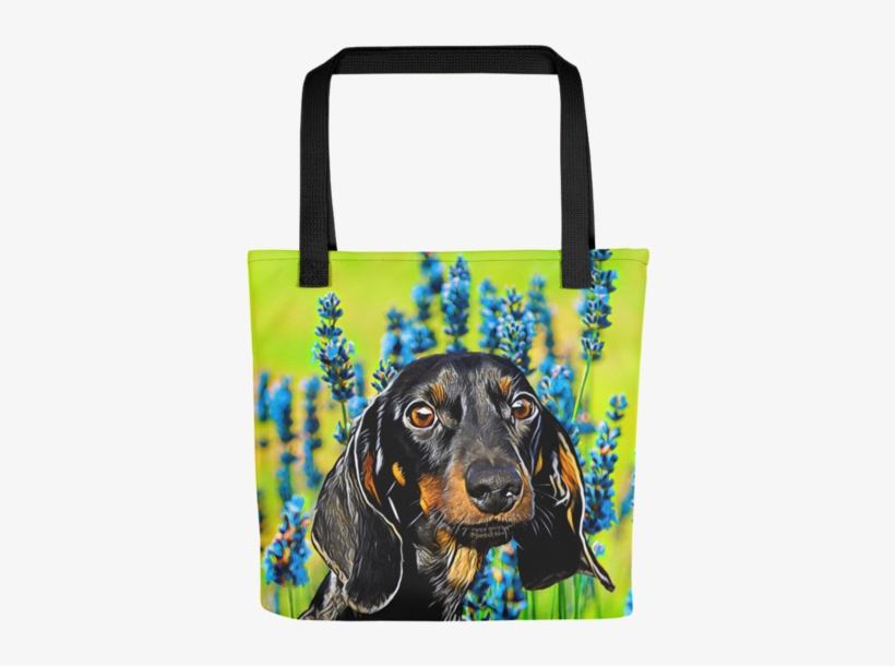 Tote Bag Dachshund - Concentrated Candle Scent .2220ml Blocks-lavender, transparent png download
