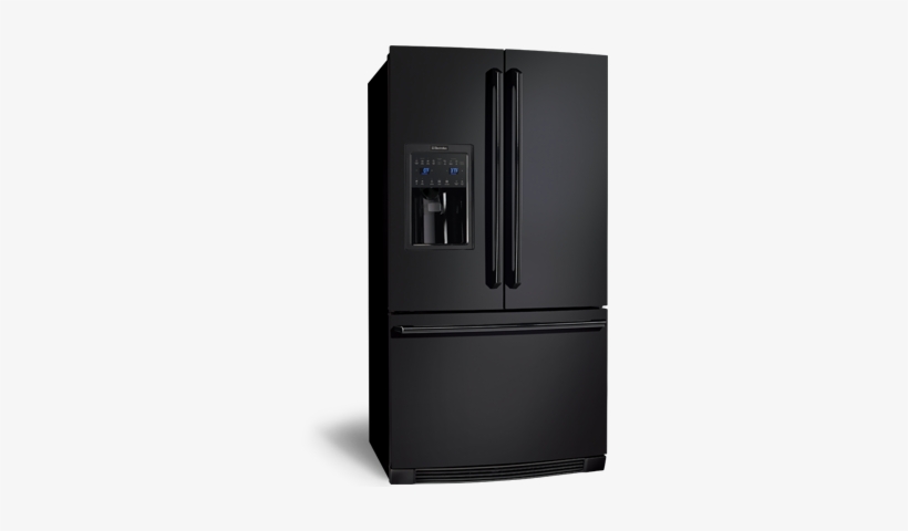 Share - Electrolux Fridge Black, transparent png download