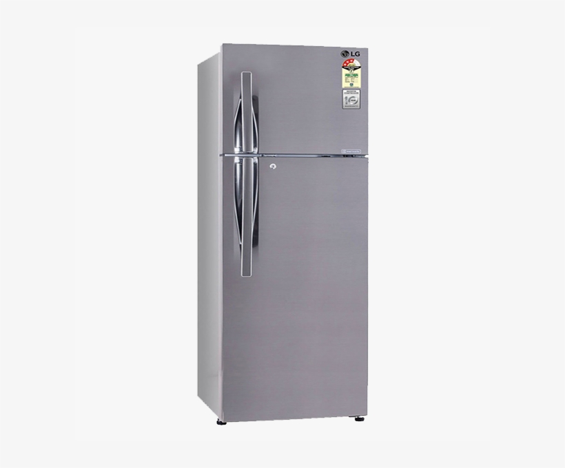 Two Door Refrigerator Png Picture - Lg 258 L 4 Star Frost-free Double Door Refrigerator, transparent png download