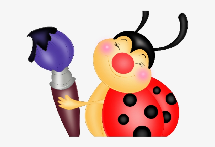 School Ladybug Clipart Png, transparent png download
