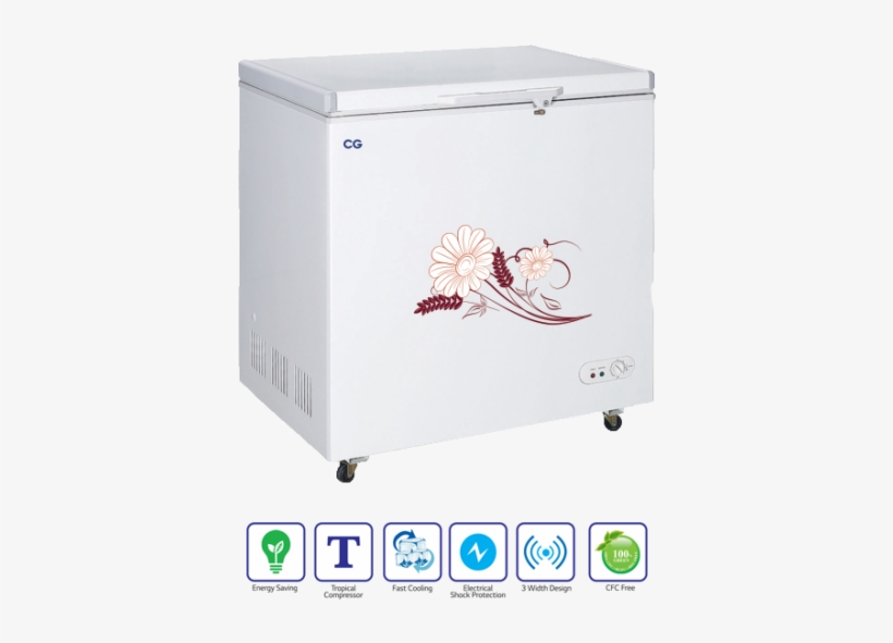 Cg Refrigerator Chest Freezer Hard Top 190 Ltr Cg-df1901h - Cg Df1151h Features, transparent png download