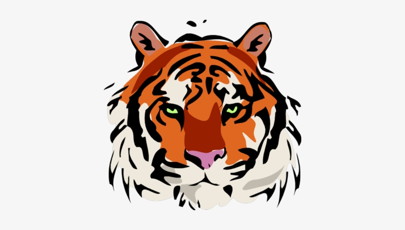Tiger Head Png - Cafepress Tiger (face) Tile Coaster, transparent png download
