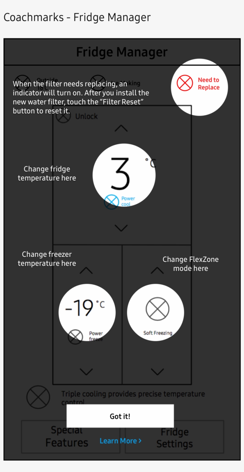 Fridge Manager Coachmarks, transparent png download