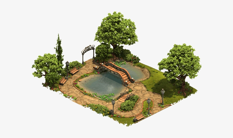 City Park - Forge Of Empires Era Progressiva, transparent png download