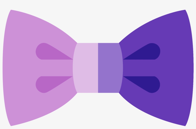 Necktie Filled Icon - Pink Bowtie Icon, transparent png download