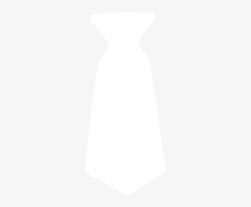 Small - White Tie Clipart, transparent png download