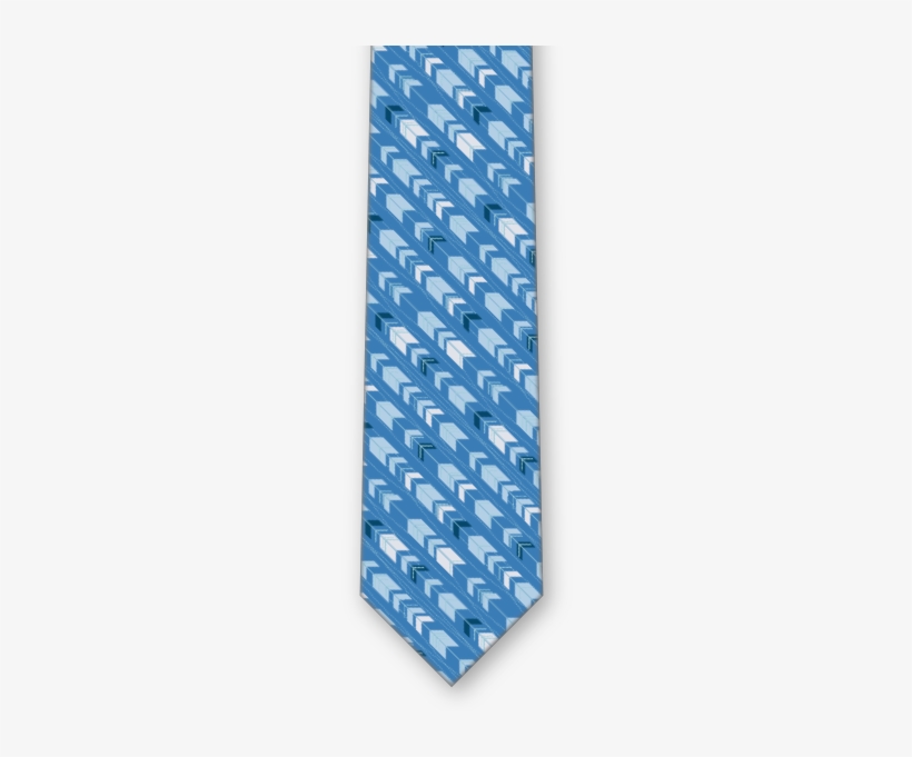 Arrowd Necktie - Arrow Fabric - Arrow Feathers- Navy Coral Grey-ch -, transparent png download
