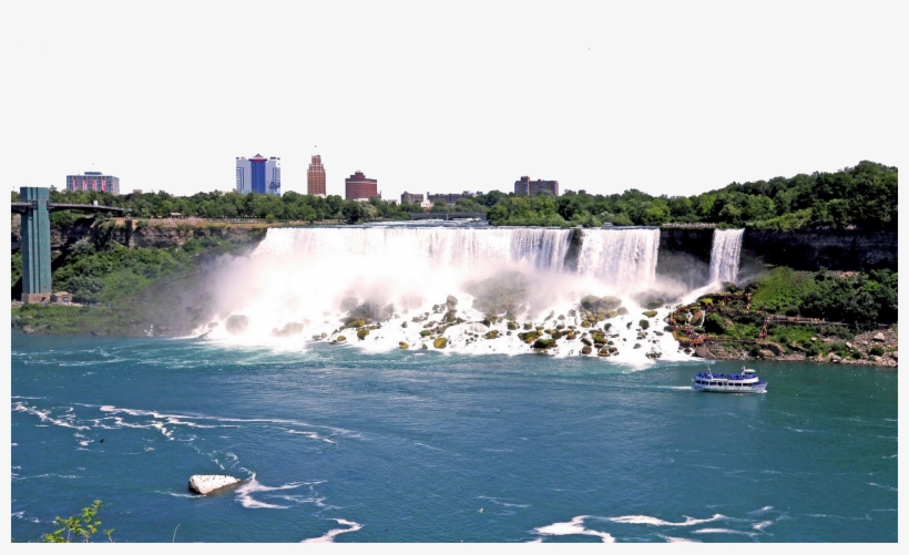 Rainbow Waterfall Png - American Falls, transparent png download