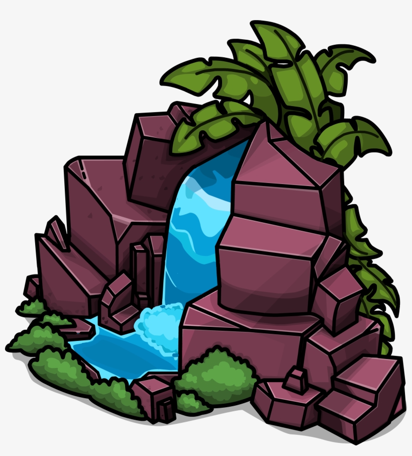 Waterfall Sprite 002 - Portable Network Graphics, transparent png download