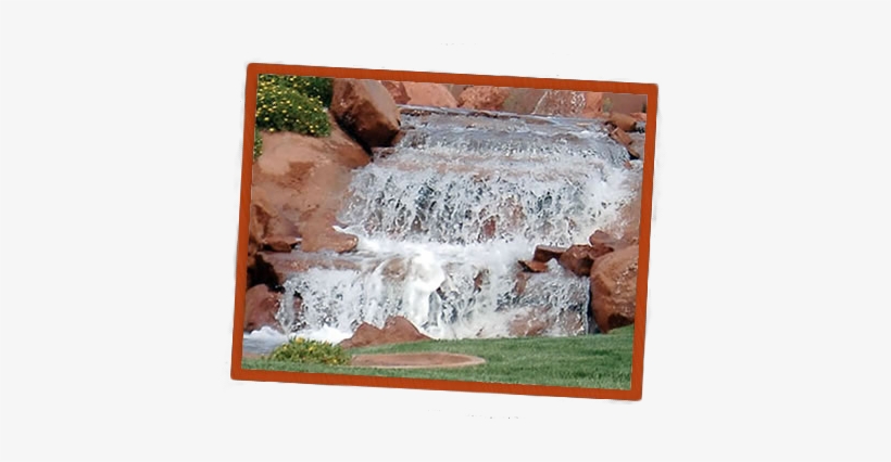 Waterfall Contractor St George Utah - Painting, transparent png download